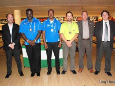 Buen ambiente deportivo en los Campeonatos de Andalucía de bowling celebrados en Linares.