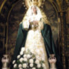  Procesión claustral de la virgen de la Esperanza de la Hermandad de Jesús Nazareno de Alcalá del Río.