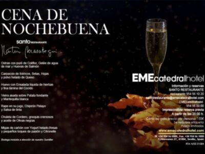 Planes Nochebuena y Fin de Año en EME Catedral Hotel (Sevilla)