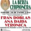 Cartel de la Berza con los grandes de la copla de Canal Sur