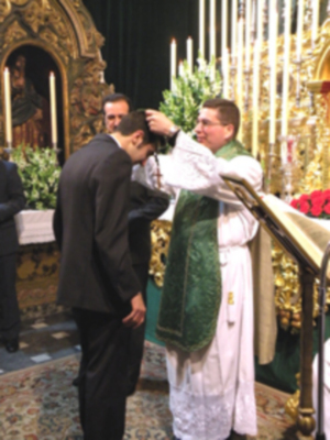 Jura del grupo joven de la, Antigua Hermandad de la vera-cruz de Alcalá del Río.