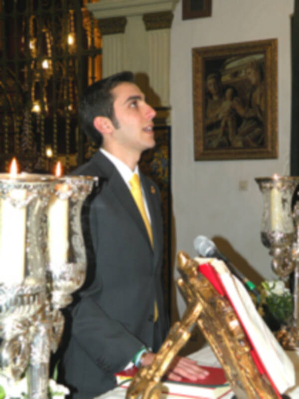 Jura del grupo joven de la, Antigua Hermandad de la vera-cruz de Alcalá del Río.