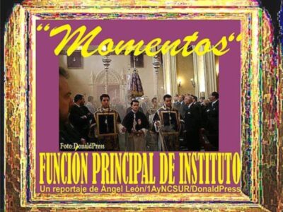 Éxito Rotundo Solemne Quinario en Honor y Gloria de Ntro. Padre Jesús de la Salud y Brillante Función Principal de Instituto con Misa de Comunión General y Protestación de Fe.