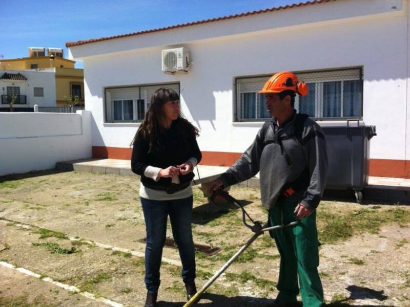 Varios centros escolares concluyen su primera puesta a punto(Chipiona)