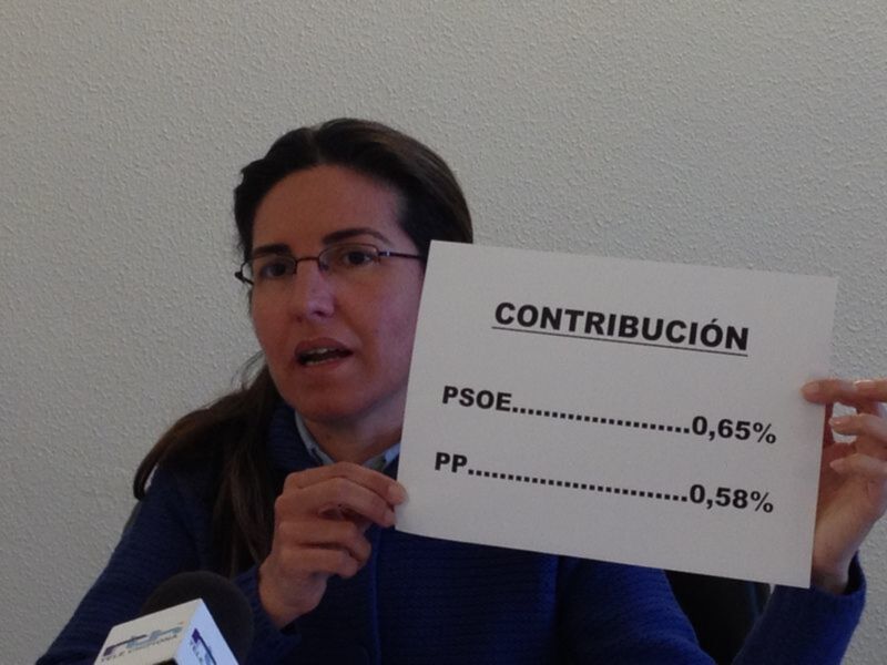 Elvira Jiménez acusa al PSOE de votar en comisión en contra del plan de ajuste y abstenerse luego en el Pleno(Chipiona)