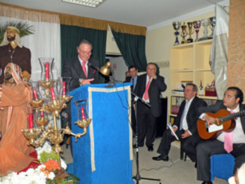 . X Exaltación de la saeta en la Asociación de vecino El Pueblo