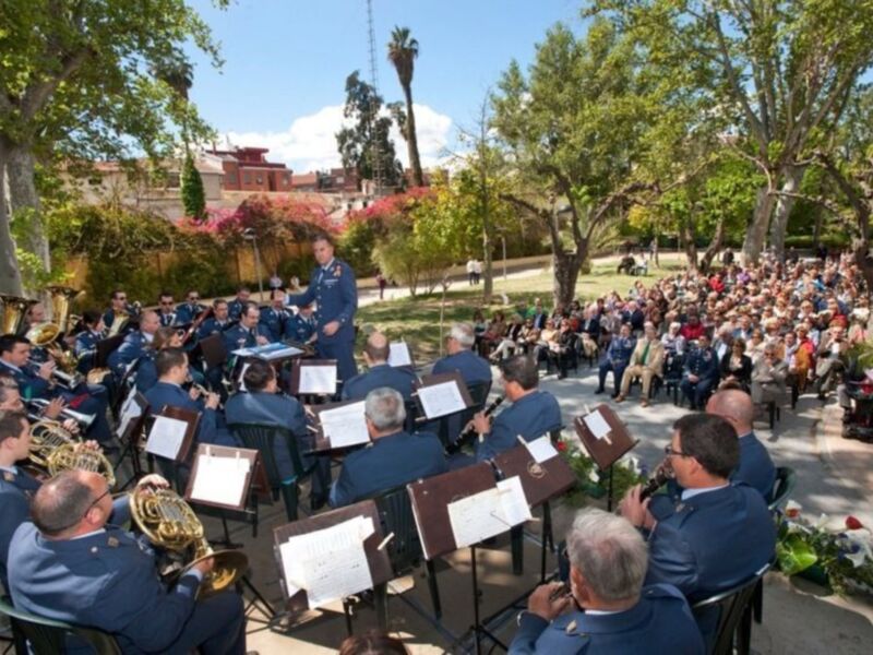 Éxito en el concierto de la Banda de la Academia General del Aire 