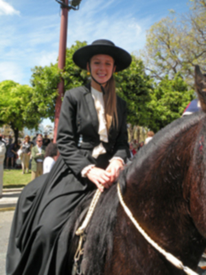 XXVII Exhibición de enganche en la Real Maestranza de Caballería de la feria de Abril.