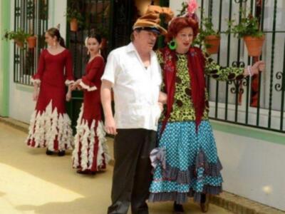 Eva González se va de feria con los Morancos