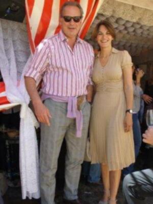 Numerosos personajes conocidos en Feria de Sevilla 2012