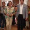 María del Monte Madrina de la Cruz de Mayo benéfica de "proyecto hombre"
