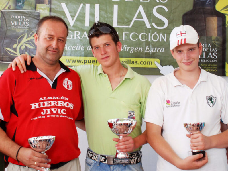 Jaime Martínez Caracoles gana en Villanueva del arzobispo su primer torneo de 1ª categoría.