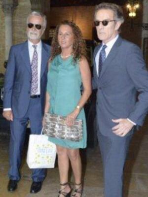 Bautizo de Manuela, nieta de Carmen Tello