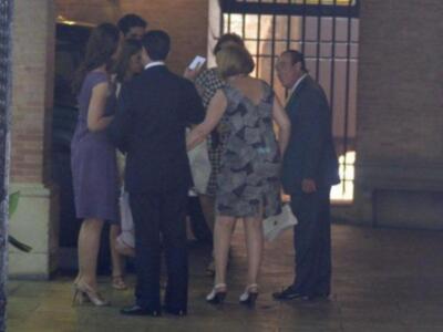 Bautizo de Manuela, nieta de Carmen Tello