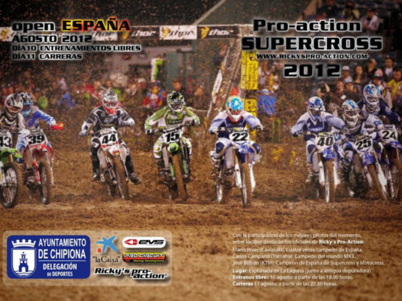 La organización ya trabaja en el dispositivo de seguridad para el Open de España de Supercross(Chipiona)