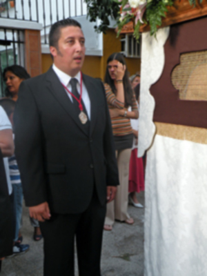 Medio siglo de devoción de todo un barrio, la huerta del Carmen.