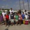 Los niños saharauis del programa Vacaciones en Paz visitaron la Escuela Municipal de Vela de Chipiona.