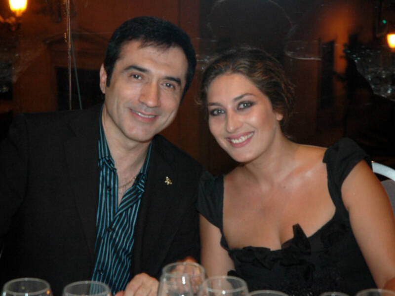 ESTRELLA MORENTE Y  EL PINTOR ANTONIO MONTIEL ELEGIDOS "ANDALUCES DE PRIMERA"