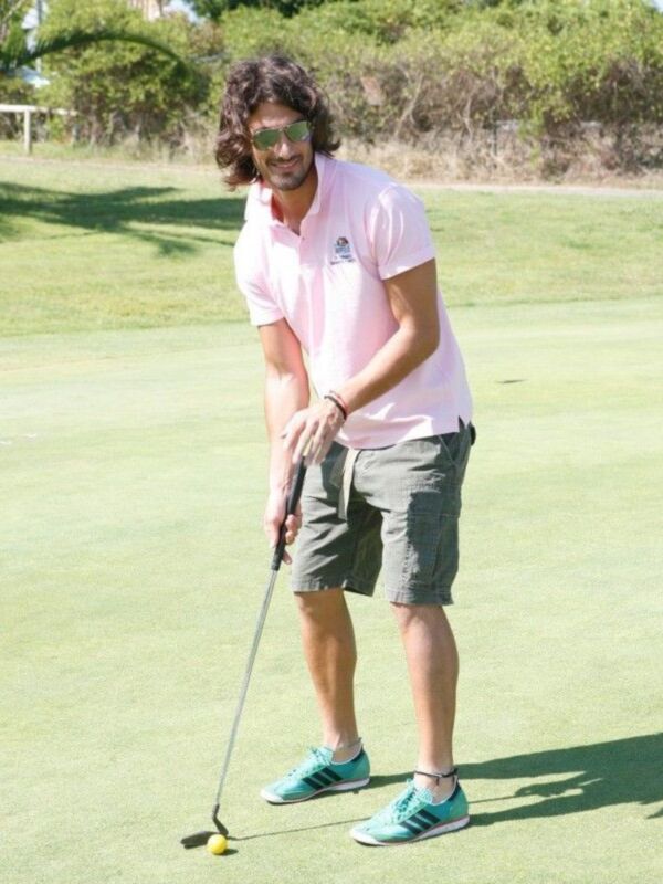 Los del Río, Chiquetete y Hugo Salazar muestran su cara más solidaria jugando al golf en Islantilla