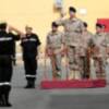 El príncipe Felipe en la base de Morón en una exhibición operativa de la UME