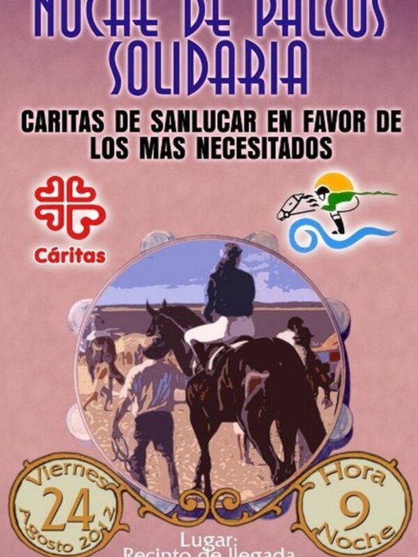 Caritas de Sanlúcar en favor de los más necesitados. Viernes 24 de agosto, Recinto de llegada de las carreras.