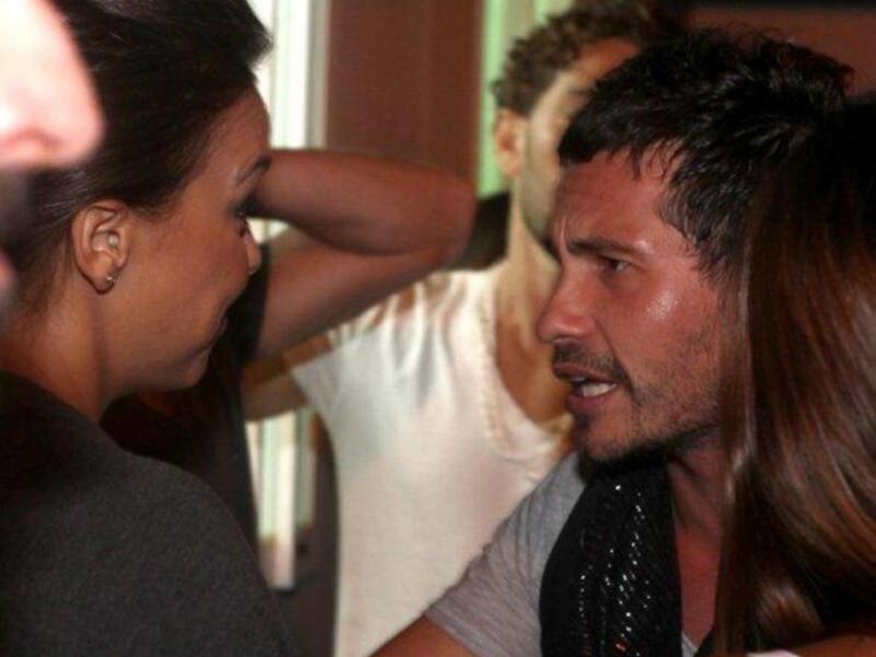 Chenoa con su novio Curi Gallardo, coincide con su ex, David de María