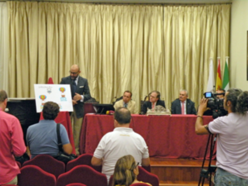 Sevilla. El Ateneo Sevillano presento los nuevos diseño de las carrozas de la cabalgata de Reye 2013.
