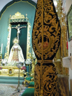 Provincia. Antonio Rendón.Solemne Función conmemorativa del XLI  Aniversario de la Coronación Canoníca de la Virgen de las Angustias de Alcalá del Río.