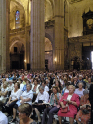 Sevilla.Apertura del año de la fe, presidida por el arzobispo Juan José Asenjo  en la Catedral Hispalense.