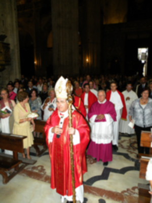 Sevilla.Apertura del año de la fe, presidida por el arzobispo Juan José Asenjo  en la Catedral Hispalense.
