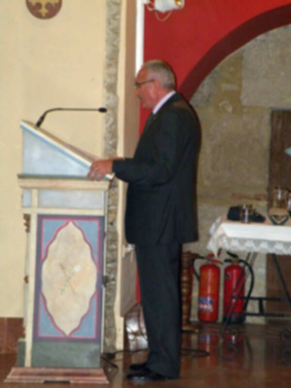 Provincia. El Profesor e Historiador D. Manuel Morales Morales, pronuncio una disertación, 