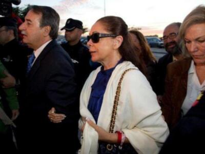 Isabel Pantoja se ha visto las caras con Julián Muñoz y Mayte Zaldívar en los Juzgados de Málaga como imputados en el 'caso Malaya'.