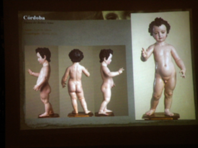 Provincia. Benjamín Domínguez, diserto una ponencia sobre el arte de la imaginería del Dulce nombres de Jesús, en la corporación del Nazareno de Alcalá del Río.