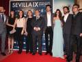 Actores y personalidades en la alfombra roja del Festival de Cine Europeo de Sevilla IX.