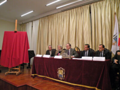 Sevilla.Presentado el cartel anunciador de la cabalgata de Reyes Magos del 2013, obra del pintor José Alberto Bedoya.