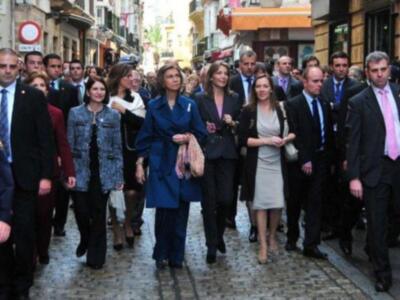 La Reina anfitriona de las primeras damas iberoamericanas visitan Cádiz y Jerez  