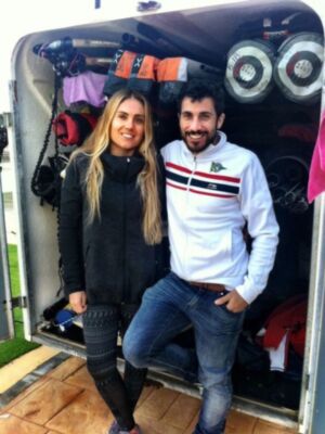 Blanca y Curro Manchón, de la mano rumbo a los Juegos de Río 2016