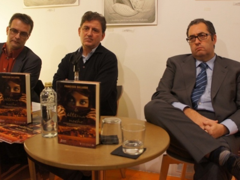 Francisco Gallardo en la presentación en madrid de "la última noche" VIDEO 