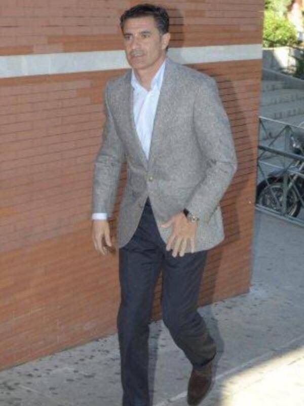 Curro Romero y Michel, despiden a un buen amigo el ganadero Gabriel Rojas