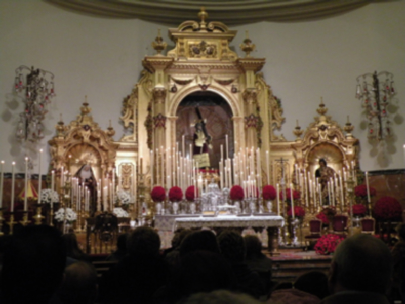 Sevilla. Cultos de Quinario en honor al Gran Poder de Sevilla.