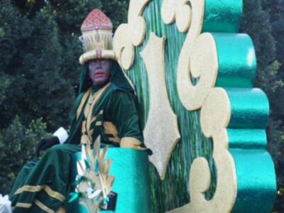 Sergio Ramos y Pilar Rubio fueron a ver a Davila Miura convertido en rey Baltasar.