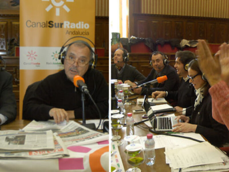Gran despliegue de Canal Sur en la Gala de entrega de los "Premios el Público" en Jaén