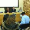 Fiestas cumple entregando los premios de la cabalgata del carnaval de 2012(Chipiona) 