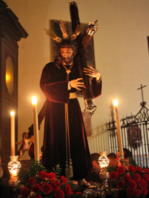 Procesión del Vía-crucis del Nazareno de Alcalá del Rio