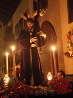 Procesión del Vía-crucis del Nazareno de Alcalá del Rio