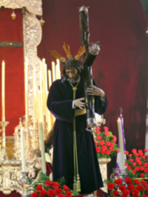 Procesión del Vía-crucis del Nazareno de Alcalá del Rio
