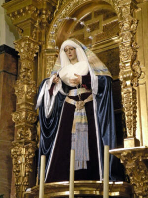 Concierto en la Hermandad de la Candelaria en sus cede de la Parroquia de San Nicolás de Bari, por la Banda de las tres Caídas