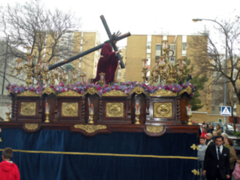 Procesión del Cristo de la Caridad en su Tercera Caída de los Principe.