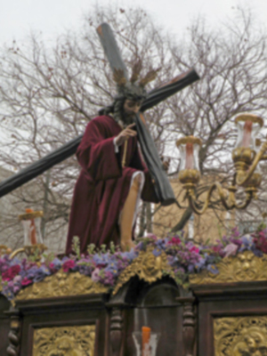 Procesión del Cristo de la Caridad en su Tercera Caída de los Principe.