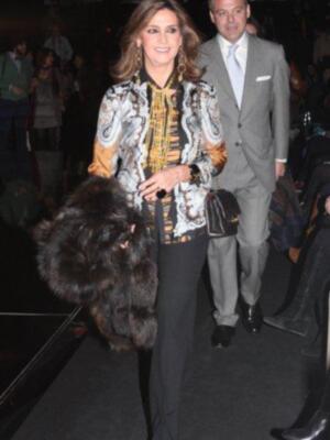 Marina Danko con su novio Manuel Blanco en SIMOF